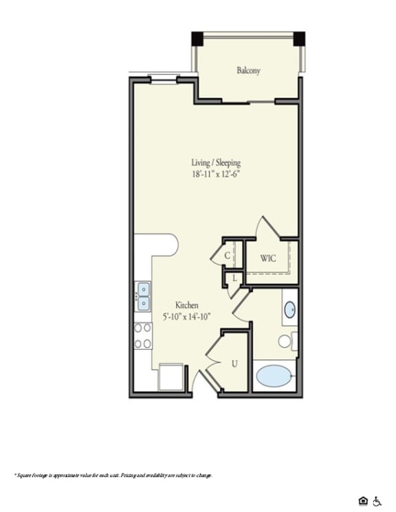Floor Plans of The Watermark at Talbot Park in Norfolk, VA